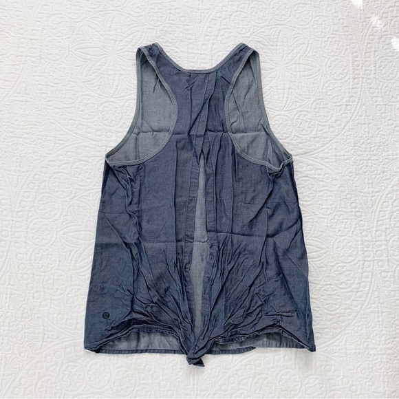 Lululemon All Tied Up Tank *Tencel, Deep Navy - Picture 5 of 9